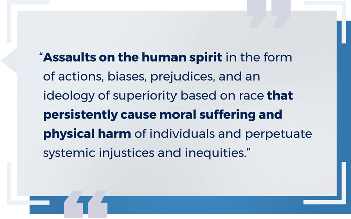 assaults on human spirit definition