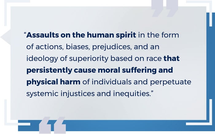 assaults on human spirit definition