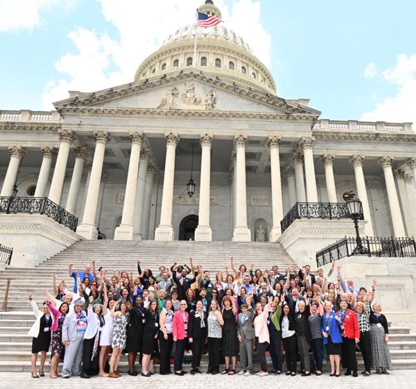ANA group shot on Capitol Hill 2019